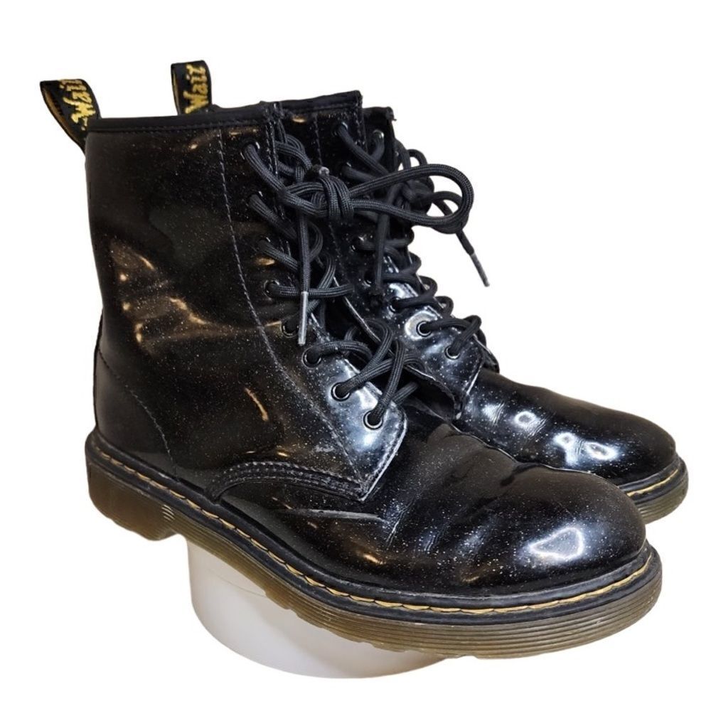 Dr. Martens- Air Wair with Bouncing Soles 1460 Glitter Y Boots Zip Up Lace up, 7